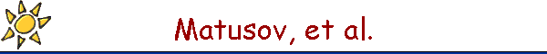 Matusov, et al.