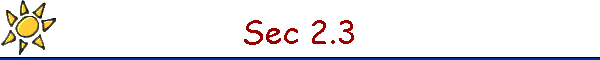 Sec 2.3