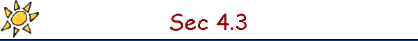Sec 4.3