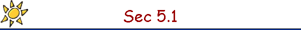 Sec 5.1