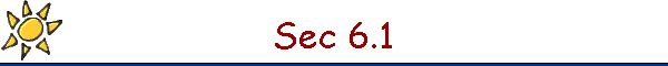 Sec 6.1