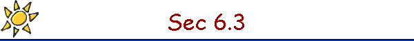 Sec 6.3
