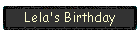 Lela's Birthday