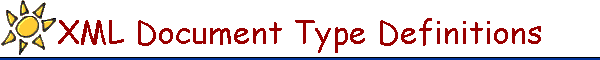 XML Document Type Definitions